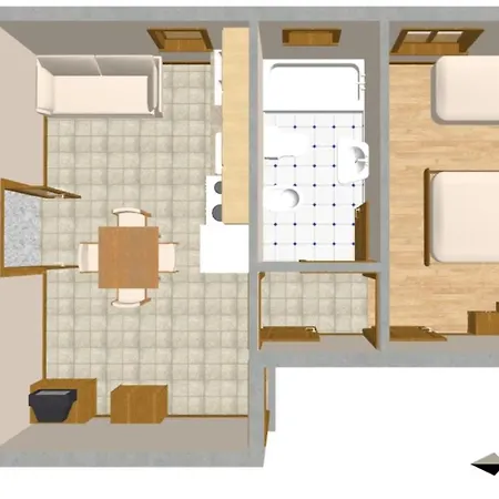 Appartement With A Parking Space Mirca, Brac - 730 *